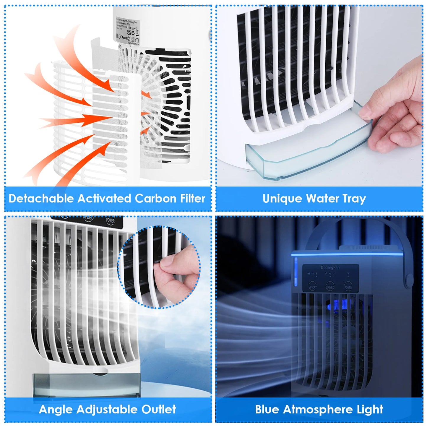 Portable Air Conditioner Fan