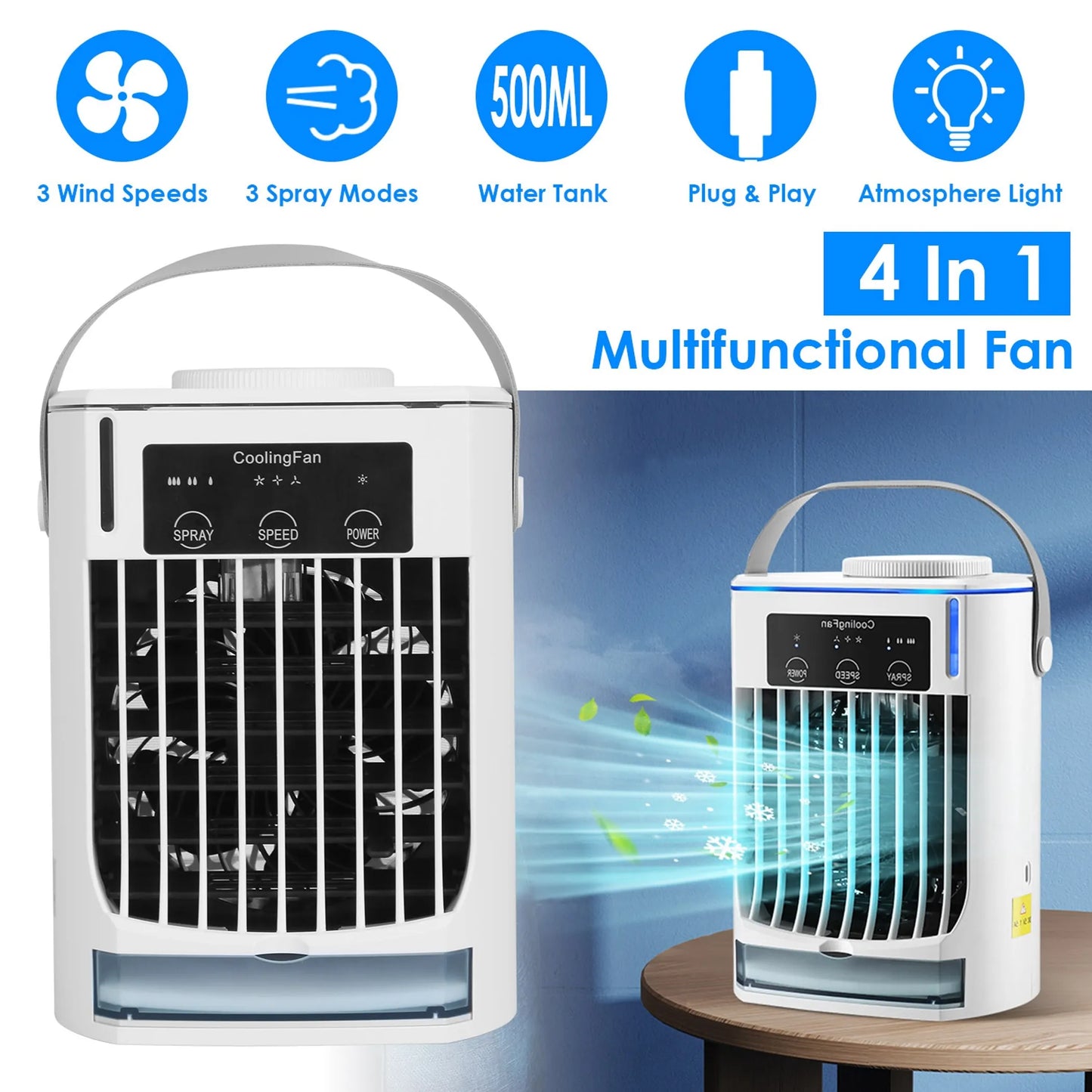 Portable Air Conditioner Fan