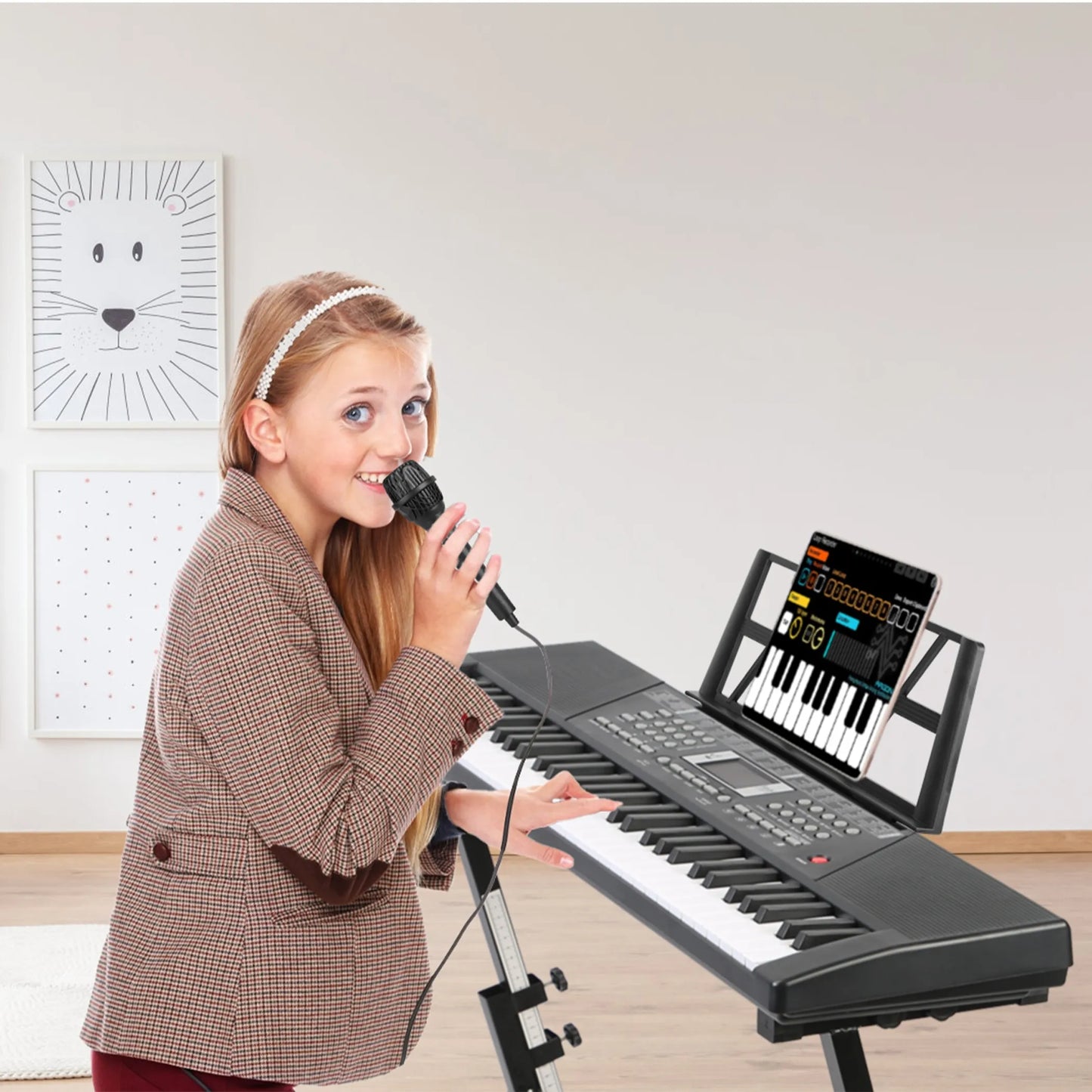 61 Keys Digital Music Keyboard Electric Piano